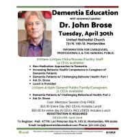 CCMH Dementia Education with Dr. John Brose
