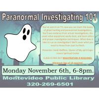 Paranormal Investigation 101