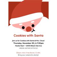 Cookies with Santa