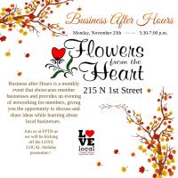 Business After Hours Flowers From the Heart