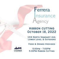 Ribbon Cutting - Ferrera Insurance Agency