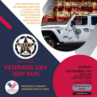 Jeeps 4 Vets Veterans Jeep Run