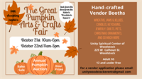 The Great Pumpkin Arts & Crafts Fair