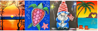 Paint & Sip: Create your own Summer Masterpiece - July 10 - All Ages Welcome