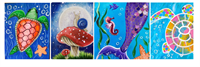 Paint & Sip: Create your own Summer Masterpiece - July 11 - All Ages Welcome