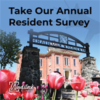 WOODSTOCK LAUNCHES THIRD ANNUAL COMMUNITY SURVEY