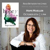 Book Signing with Hope Mueller