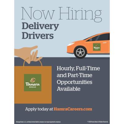 Panera Is Hiring Delivery Drivers - Apply Online - Woodstock Chamber of ...