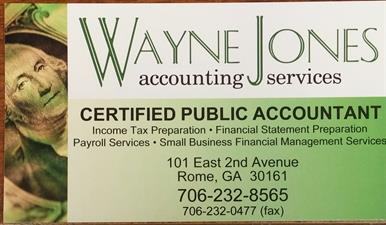 Wayne Jones Accounting Services