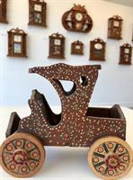 Art Exhibit: Howard Finster Before He Painted: Wood Creations from the 50s to 70s