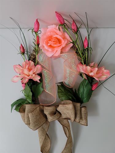 Wreath ( pink Trinity) 