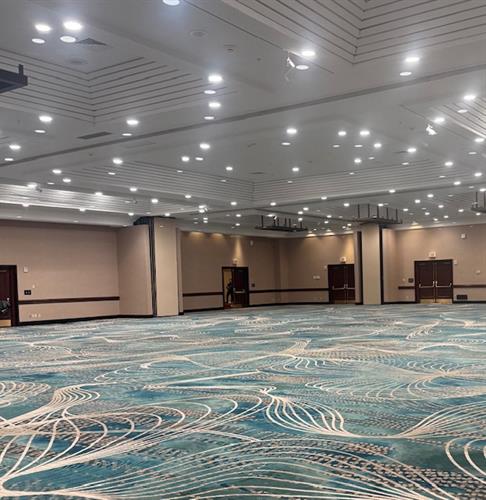 Ballroom, New Carpet