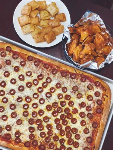 Buffalo's Original Pizza- Dine-In, Pick-Up or Let us Cater your Event Buffalo's Original Pizza- Dine-In, Pick-Up or Let us Cater your Event