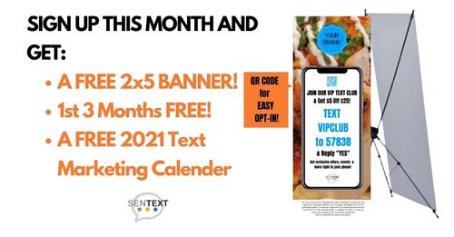Local businesses looking to reach their customers instantly with VIP Offers, Covid Updates and more...I have a great offer to get started this month!