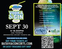 Batavia Downs: Vodka & Gin Fest 9/30/2023