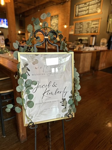 Celebration Welcome Sign