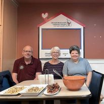 Our monthly Cooks for Kids breakfast at the Ronald McDonald House