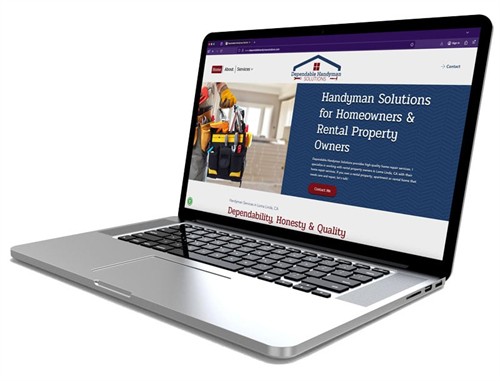 Dependable Handyman Solutions website design