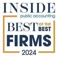 Dopkins & Company, LLP Named a 'Best of the Best' Firm by Inside Public Accounting 10/9/24