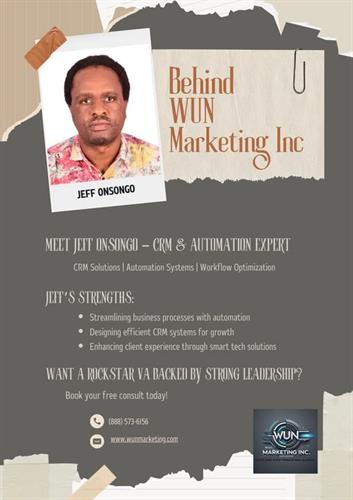 Jeff Onsongo | CRM & Automation Expert