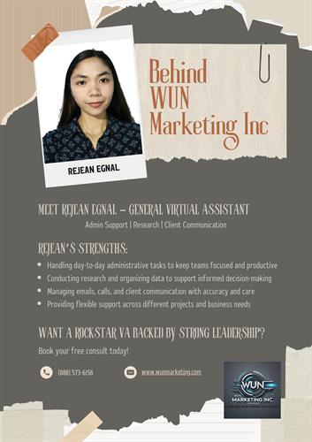 Rejean Egnal | General Virtual Assistant 