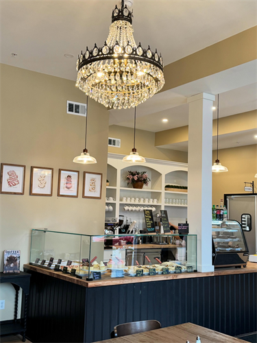 Interior of Kaylena Marie's Bakery
