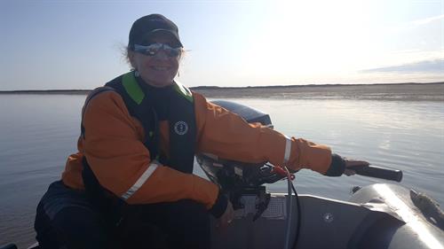 Running the Zodiak for bathymetric data collection