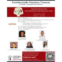 Latinas en Acción te invitan a la Conferencia Fortaleciendo Nuestros Troncos (Tus valores, qué te motiva e influye en tus decisiones): Creciendo y Cultivando Nuestras Raíces