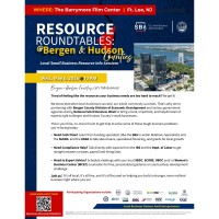 Resource Roundtables at Bergen and Hudson Counties