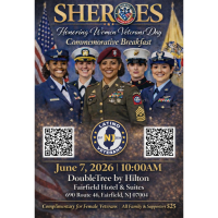 SHEROES. Honoring Women Veterans Day - Commemorative Breakfast