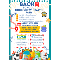 Back-to-School Community Health Fair
