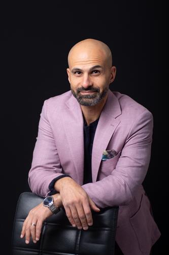 Branding session shot for Dr. Masri's Calm Connections (psychology)