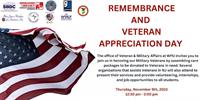 Remembrance and Veteran Appreciation Day