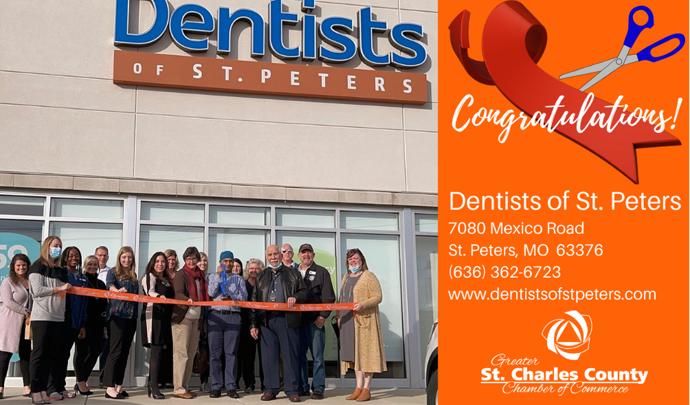 Image for Dentists of St. Peters Celebrates First Year Anniversary with Ribbon Cutting