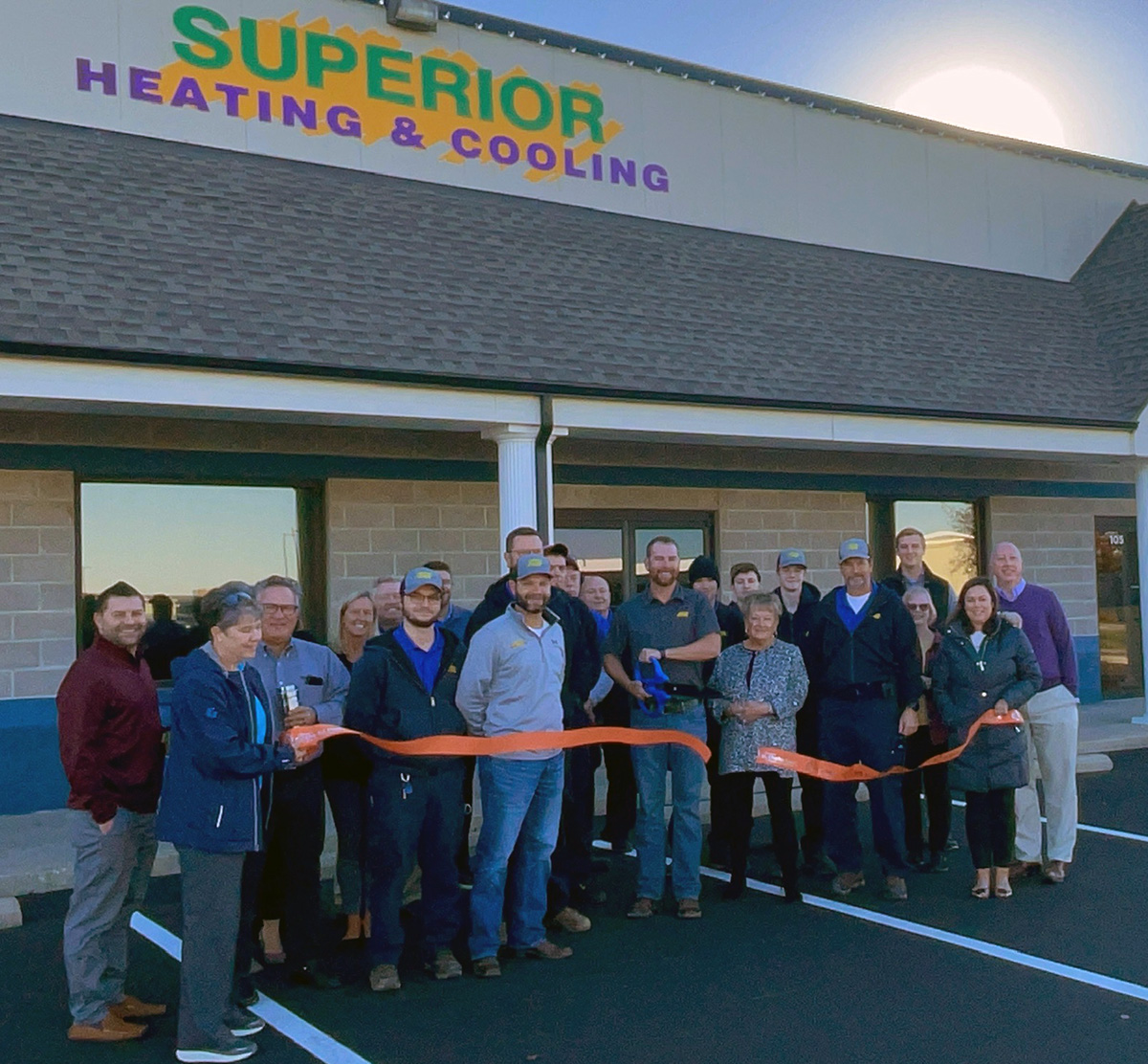 Image for Superior Heating & Cooling Celebrates Second Location with Ribbon Cutting