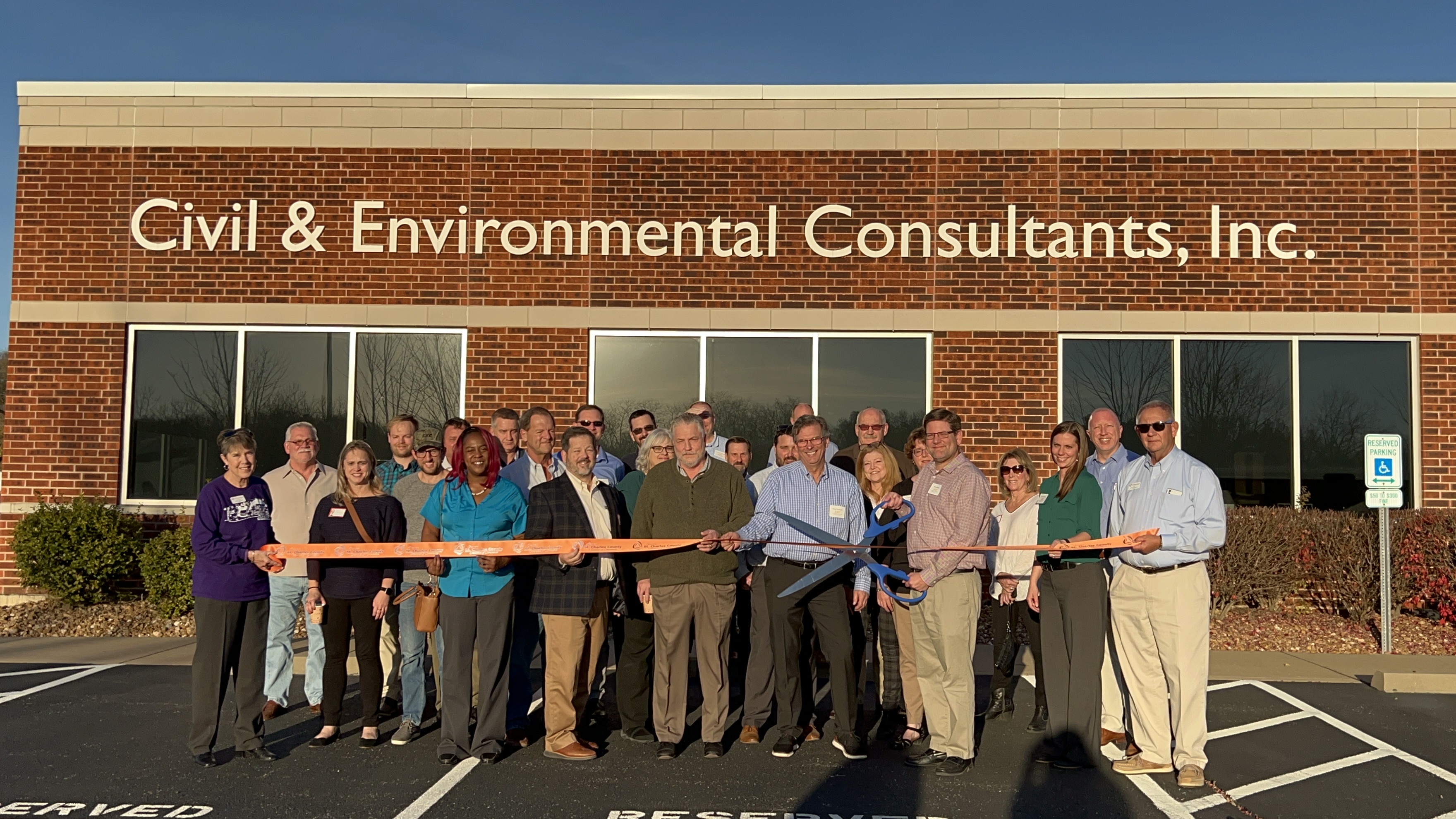 Image for Civil & Environmental Celebrates Grand Opening with Ribbon Cutting