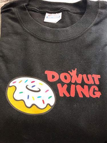 Donut King Digitally Printed T-Shirt