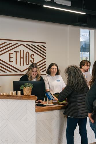 Ethos Los Gatos customers and sales associates