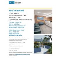 RIBBON CUTTING ! UCLA Health, Malibu Immediate Care & Primary Care