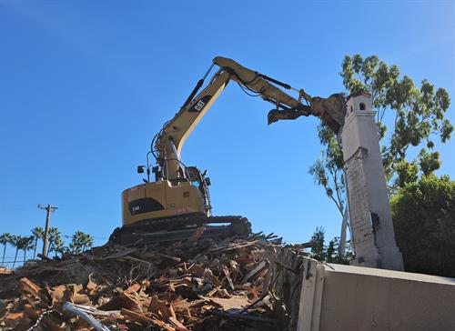 Demolition and debris removal and hauling