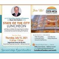 2021 State of the City Luncheon with Mayor John Stephens