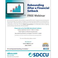 Rebounding After a Financial Setback- FREE Webinar