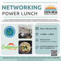 2024 Chamber Networking Power Lunch - February