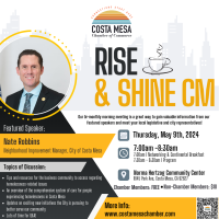 2024 Rise & Shine Breakfast Meeting - May