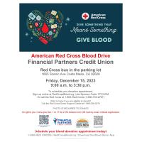 Blood Drive - Financial Partners Credit Union + American Red Cross