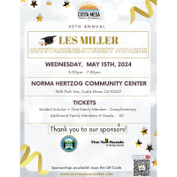 2024 Les Miller Outstanding Students - Scholarship Program & Awards Dinner