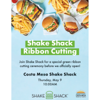Ribbon Cutting - Shake Shack Costa Mesa