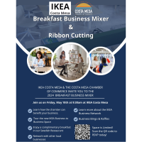 IKEA Breakfast Business Mixer & Ribbon Cutting