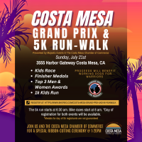 Ribbon Cutting - Majestic Cycling - Costa Mesa Grand Prix & 5K Run