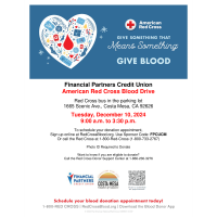 Blood Drive - Financial Partners Credit Union + American Red Cross